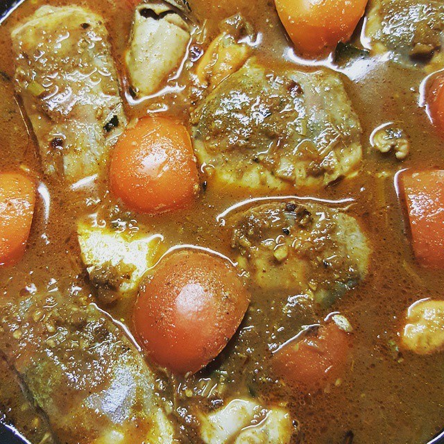 Fish and Mussels Asam Pedas (Curry)