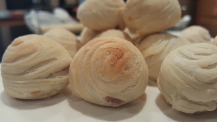 Yam Mooncake（芋泥月饼）